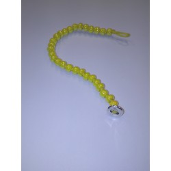 BRACCIALE ARTIGIANALE GIALLO