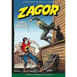 ZAGOR COLLEZIONE STORICA A COLORI “DOPPIA MINACCIA” EP. 173